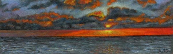 Sunset Before The Storm